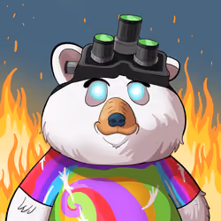 #5325 • Tingly Heavy Chalky Bear