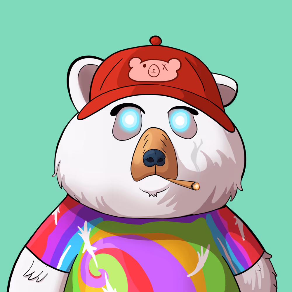 #5515 • Bulgy Knuckles Milky Bear