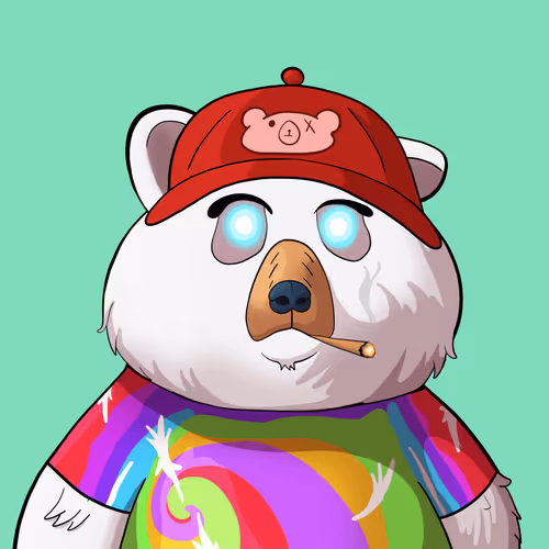 #5515 • Bulgy Knuckles Milky Bear