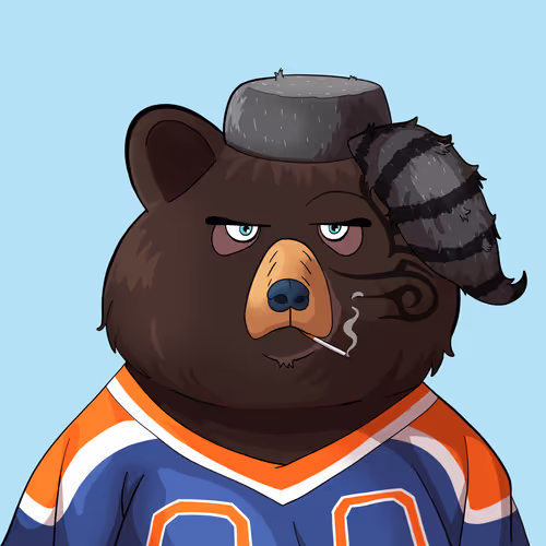 #5535 • Zippy Smudgy Ink Bear