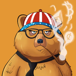 #3342 • Yawny Knuckles Nougat Bear