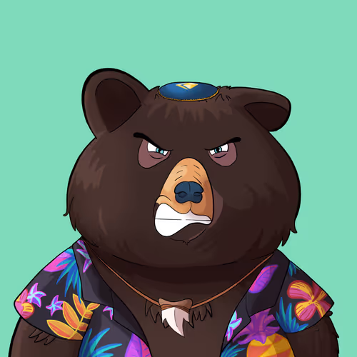 #1315 • Buttloaf Boujie Shady Bear