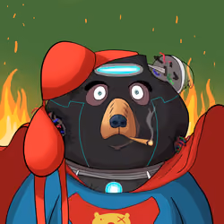 #2366 • Buttchunks Wealthy Iron Bear