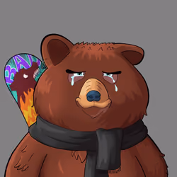 #530 • Studly Crusher Brown Bear