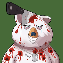 #37 • Grubby Classy Albino Bear