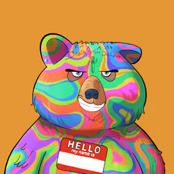 #3302 • Furry Gooey DMT Bear