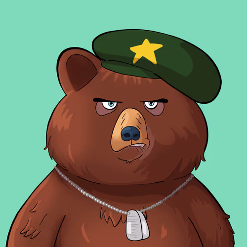 #5451 • Cakey Scratchy Nutty Bear