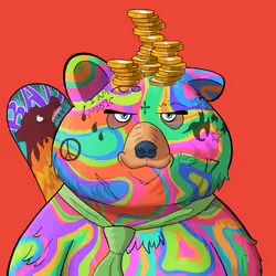 #1450 • Squishy Pimpin' Shroom Bear