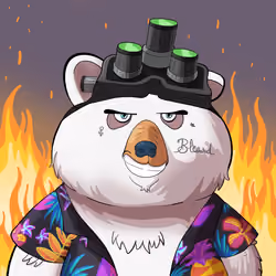 #1957 • Heavy Itchy Milky Bear
