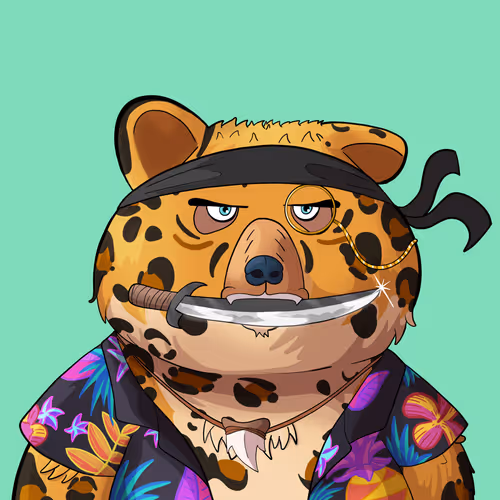#2924 • Springy Warm Spotty Bear
