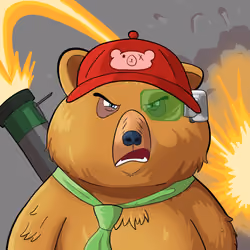 #652 • Knobby Sludgy Honey Bear