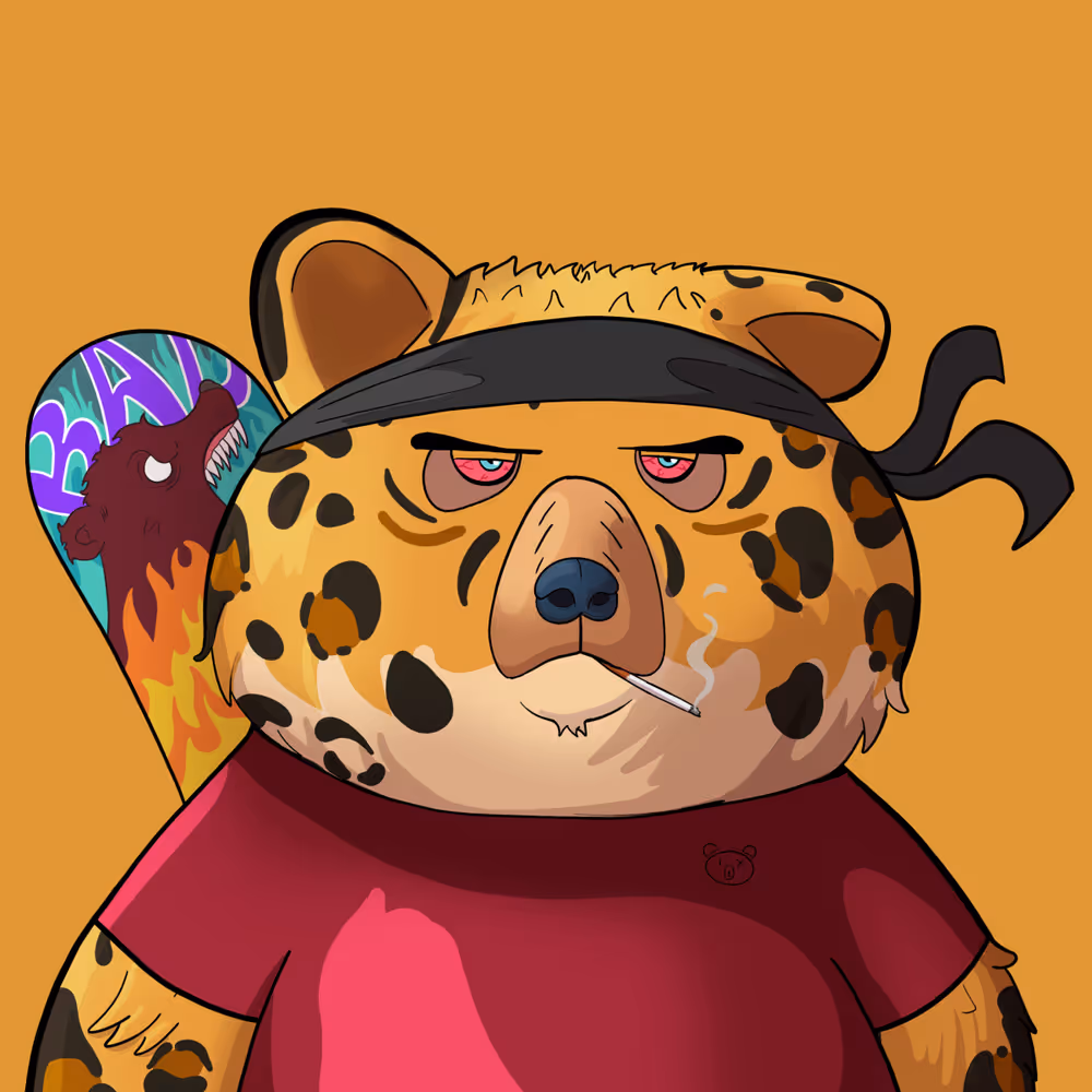 #5518 • Drippy Silky Dotty Bear
