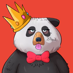 #1363 • Nasty Sludgy Panda Bear