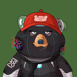 #4449 • Knobby Pimpin' Droid Bear