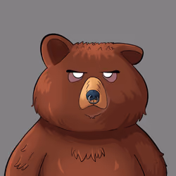 #3652 • Swoopty Beefy Chocolate Bear