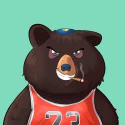 #5431 • Bouncy Chewy Dark Bear