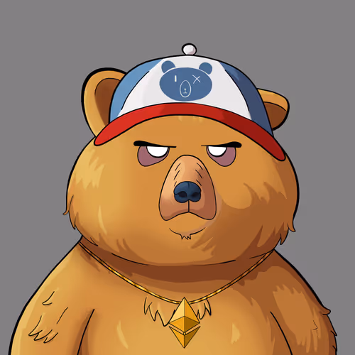 #1433 • Swoopty Scooby Nougat Bear