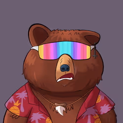 #3825 • Thorny Chunky Brown Bear
