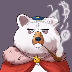 #1232 • Chompy Swiggity White Bear