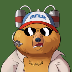 #5434 • Thorny Knobby Nougat Bear