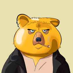 #3817 • Curvy Bulky Trophy Bear