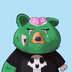 #524 • Handsome Sludgy Monster Bear