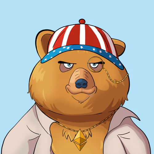 #3932 • Knobby Hazy Nougat Bear