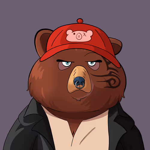 #1847 • Squishy Smudgy Nutty Bear