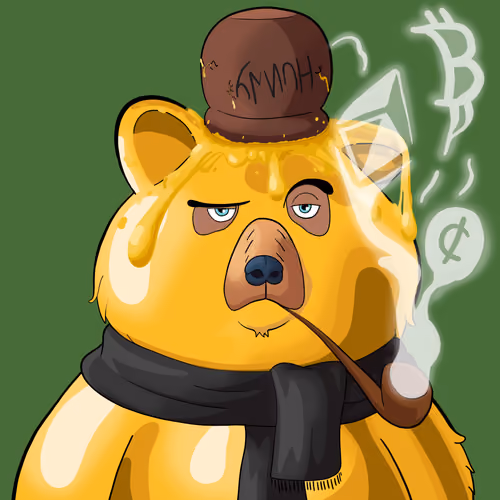 #1233 • Heavy Moody Trophy Bear