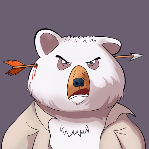 #1532 • Sexy Bumpy Snow Bear