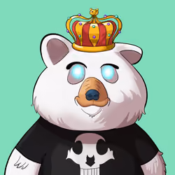 #3155 • Furry Swoopty Chalky Bear