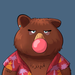 #5040 • Mojo Chunky Chocolate Bear