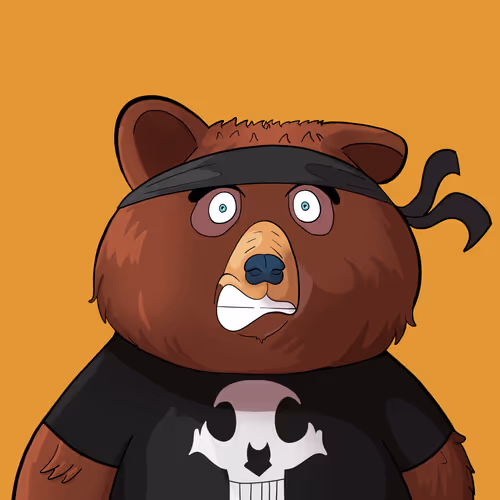 #5423 • Chunky Buttchunks Coffee Bear