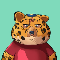 #3821 • Fizzy Shaggy Speckle Bear