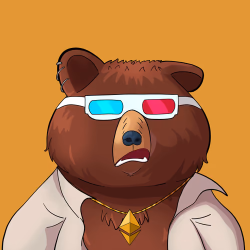 #3718 • Tweedy Looey Coffee Bear