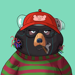 #4189 • Soapy Mooshy Droid Bear