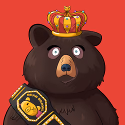#5513 • Drippy Bad-News Ink Bear