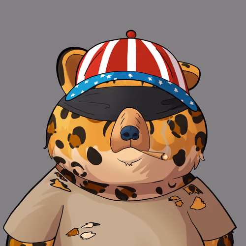 #390 • Bulgy Trumpy Flecky Bear