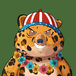 #2322 • Swiggity Smudgy Spotty Bear