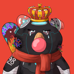 #2976 • Fluffy Moody Machine Bear