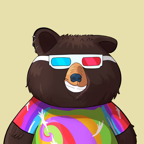 #2088 • Grubby Jaggy Shady Bear