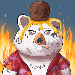#5316 • Buttloaf Jumbly Snow Bear