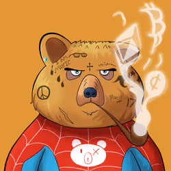 #4053 • Swiggity Nasty Nougat Bear