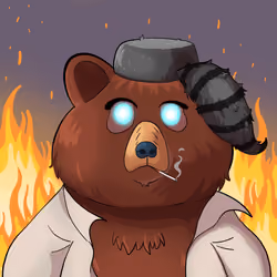 #4632 • Nasty Gooey Brown Bear