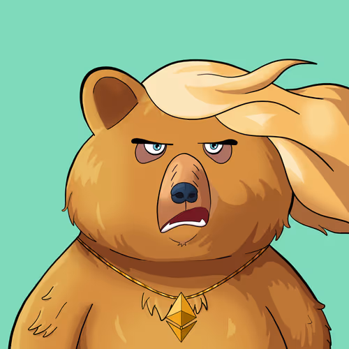 #4458 • Buttloaf Frisky Honey Bear