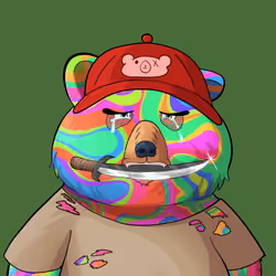 #651 • Sludgy Knobby LSD Bear