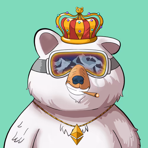 #3923 • Sludgy Snuggy Snow Bear