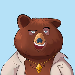 #3093 • Choncho Snuggy Coffee Bear
