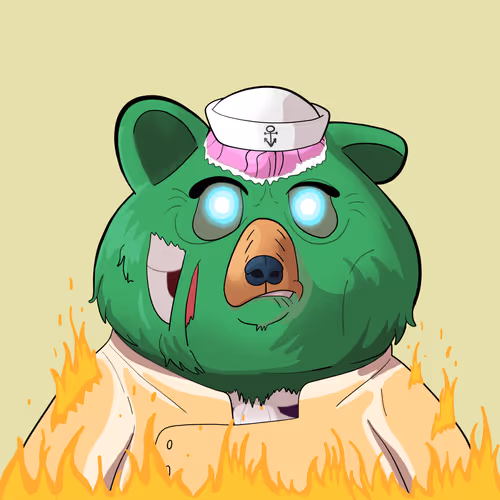 #2985 • Knobby Drippy Monster Bear