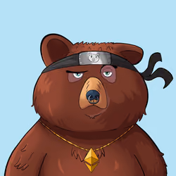 #1522 • Buxom Frizzy Coffee Bear